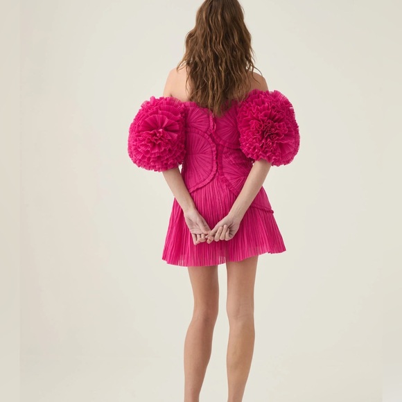 Aje Crystallise Pleated Mini Dress - Picture 3 of 3